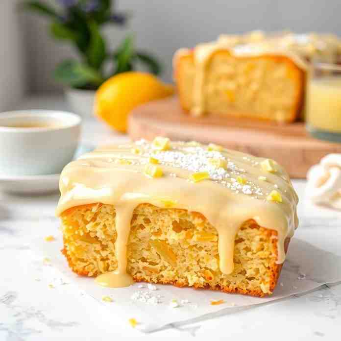 Zesty Lemon Loaf Cake - Easy Drizzle Recipe